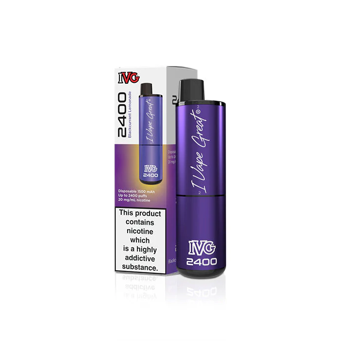 IVG 2400 Blackcurrant Lemonade
