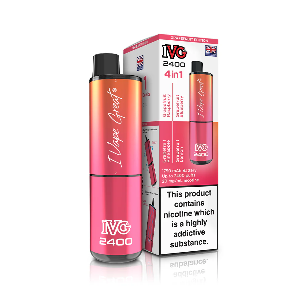IVG 2400 4 in 1 Grapefruit Edition