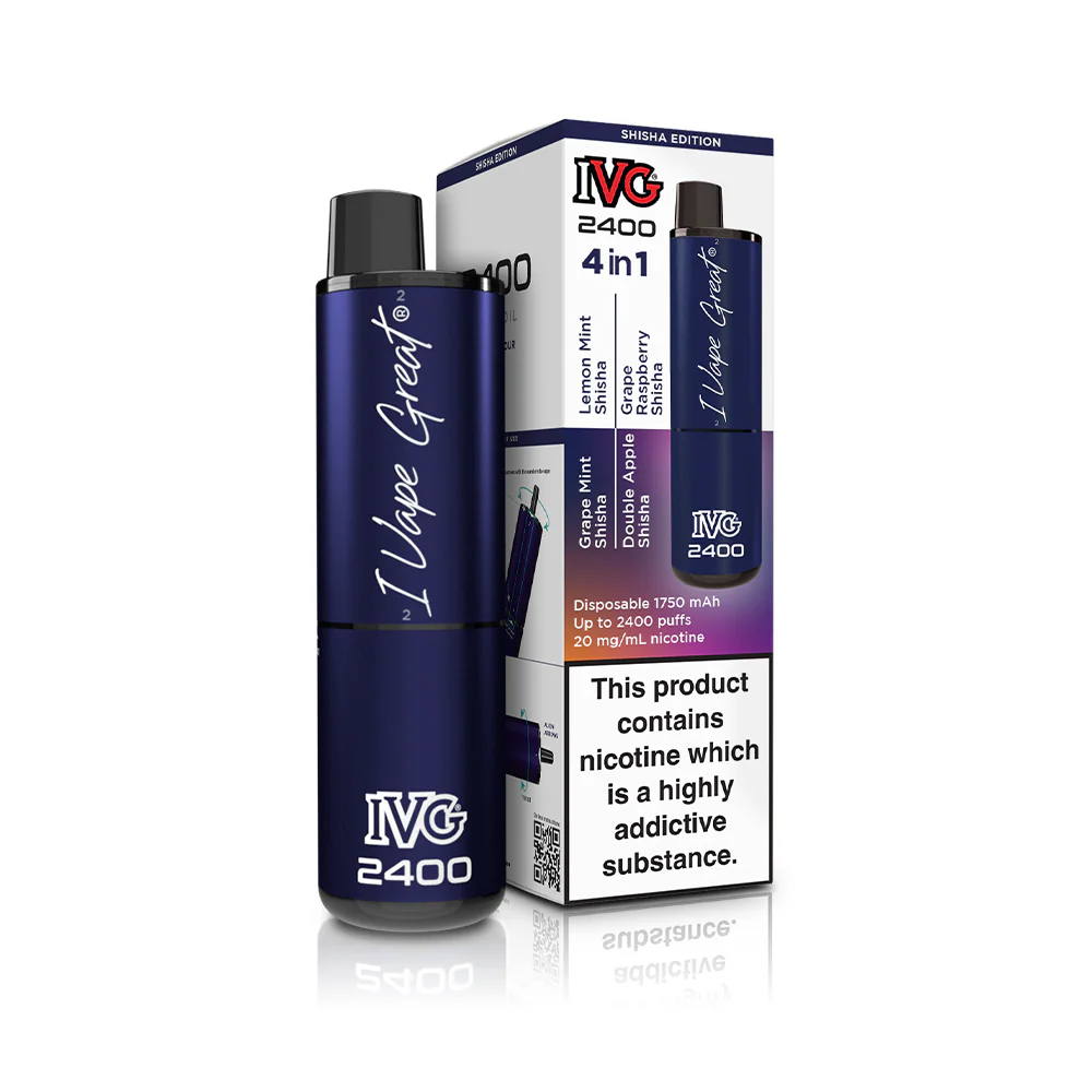 IVG 2400 4 In 1 Shisha Edition