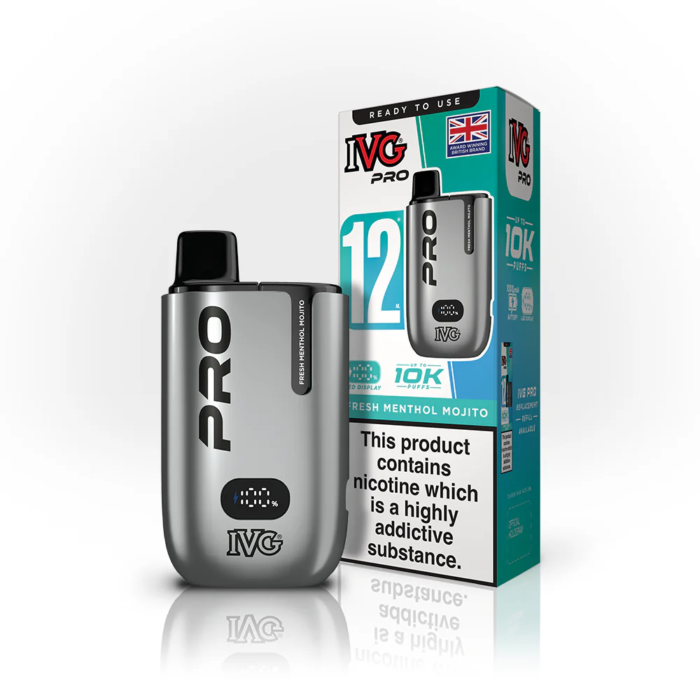 IVG Pro 12 STARTER KIT - Fresh Menthol Mojito