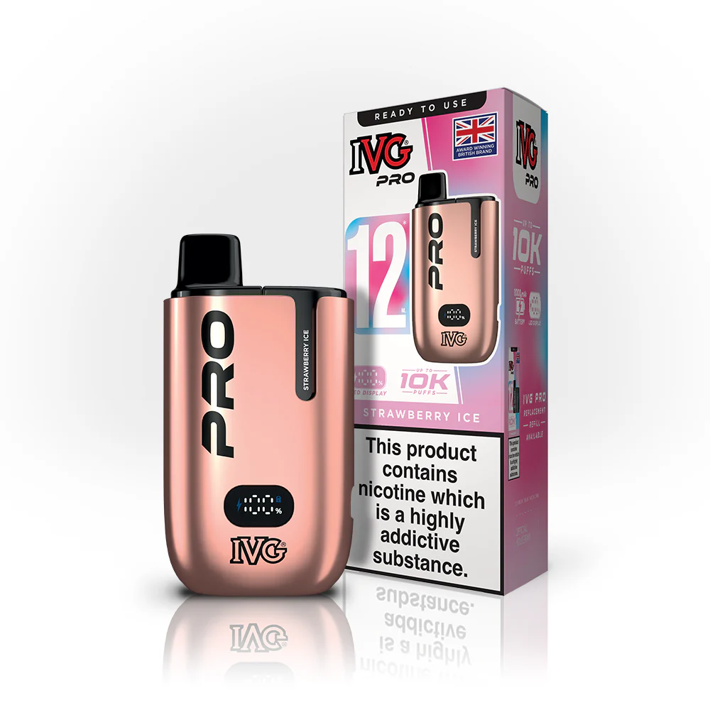 IVG Pro 12 STARTER KIT - Strawberry Ice