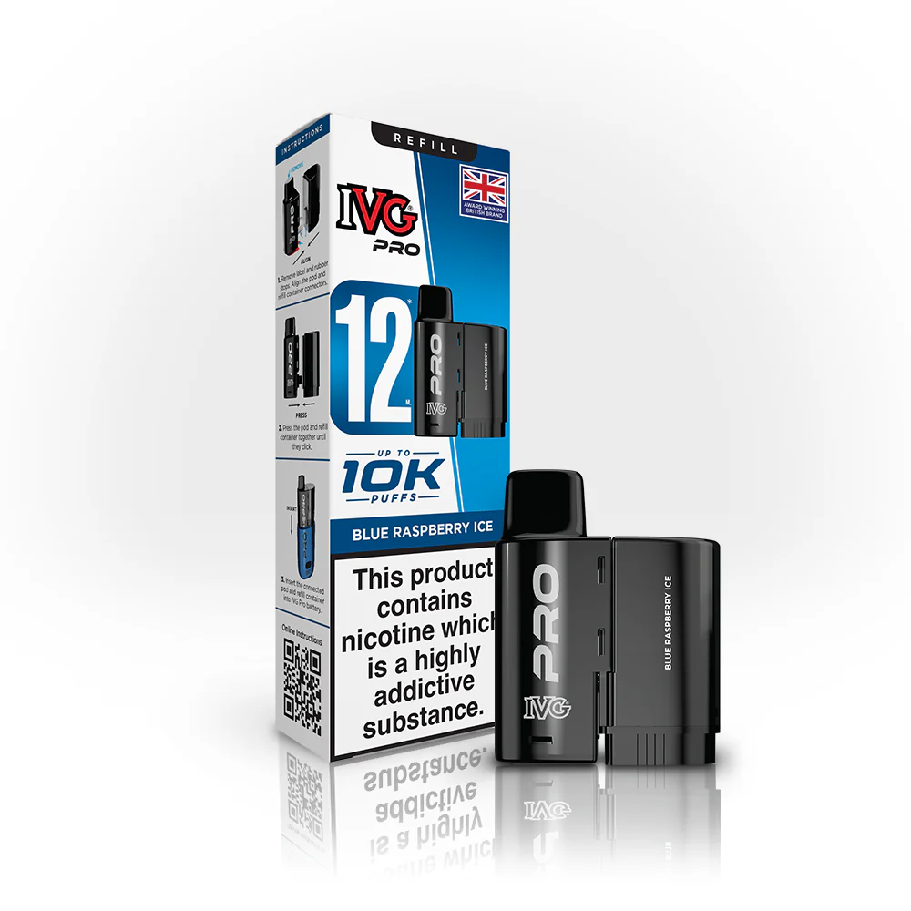 IVG Pro 12 REFILL POD - Blue Raspberry