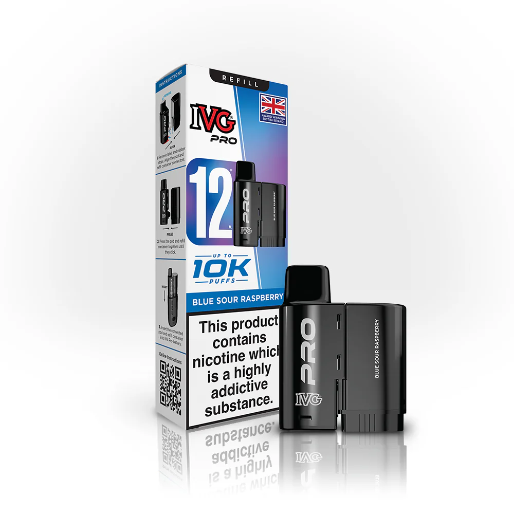 IVG Pro 12 REFILL POD - Blue Sour Raspberry