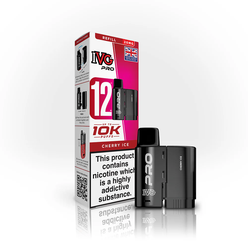 IVG Pro 12 REFILL POD - Cherry Ice