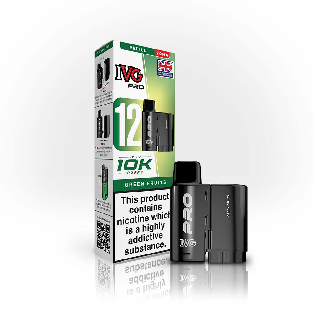 IVG Pro 12 REFILL POD - Green Fruits