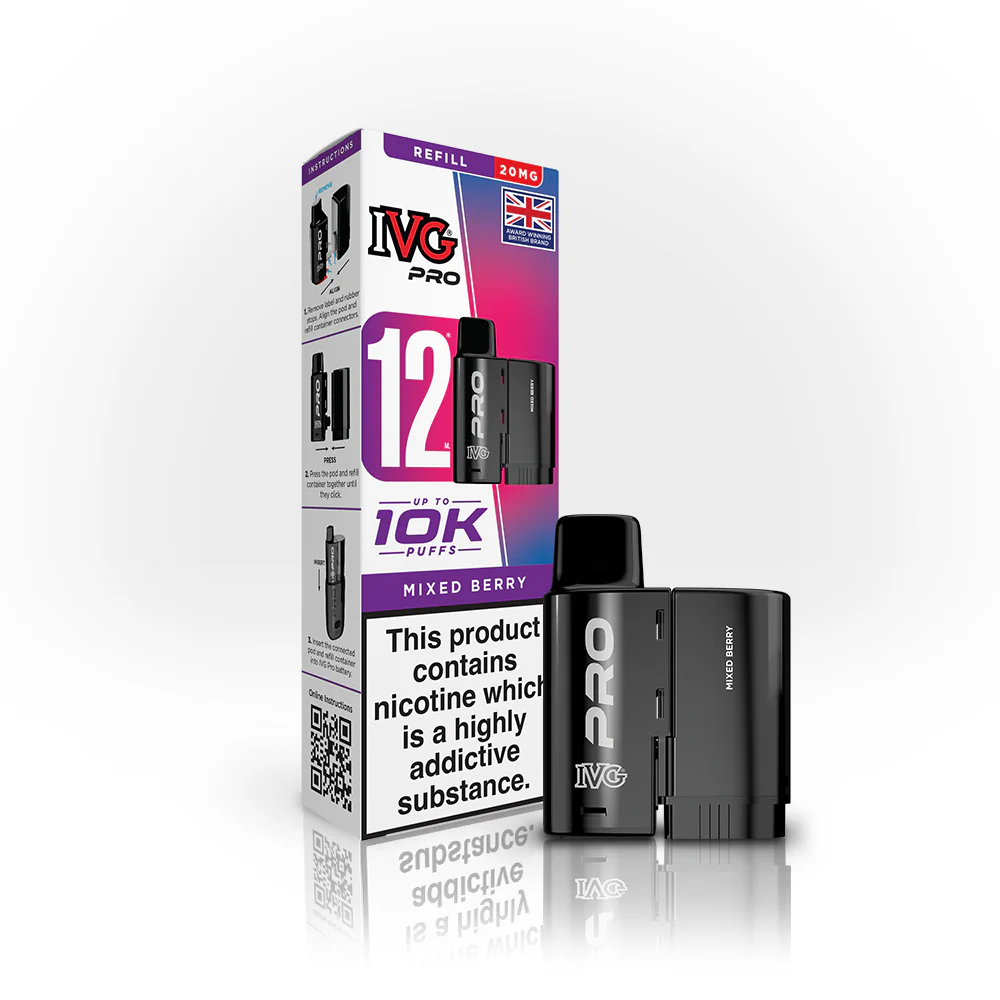 IVG Pro 12 REFILL POD - Mixed Berry