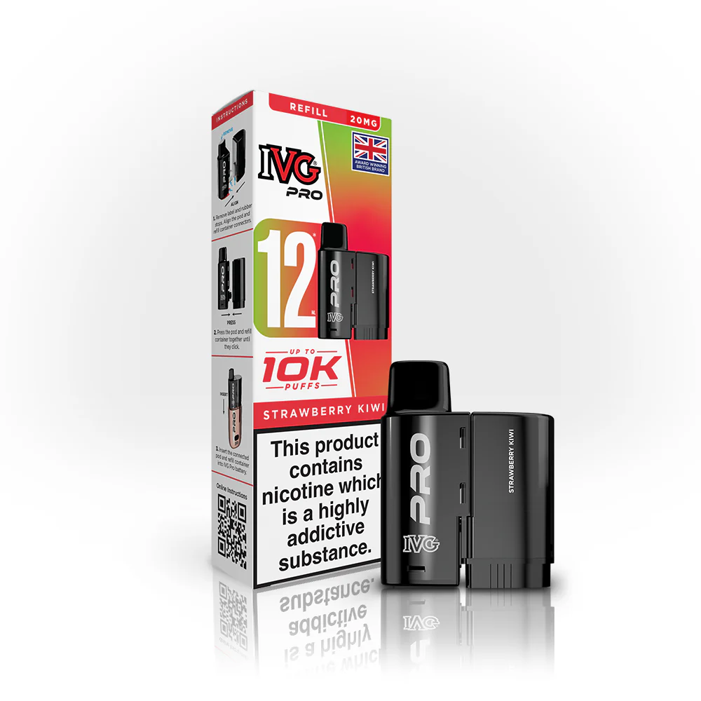 IVG Pro 12 REFILL POD - Strawberry Kiwi