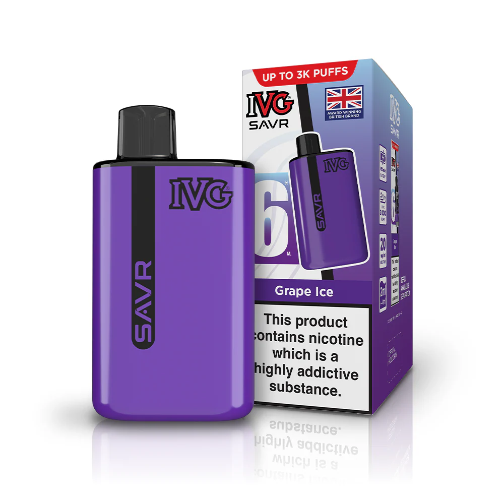 IVG SAVR Grape Ice