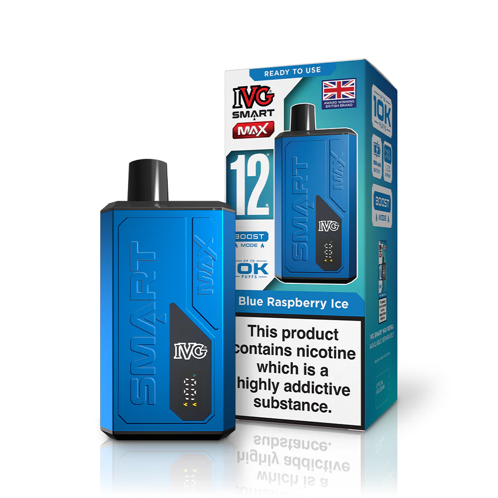 IVG Smart Max STARTER KIT - Blue Raspberry Ice