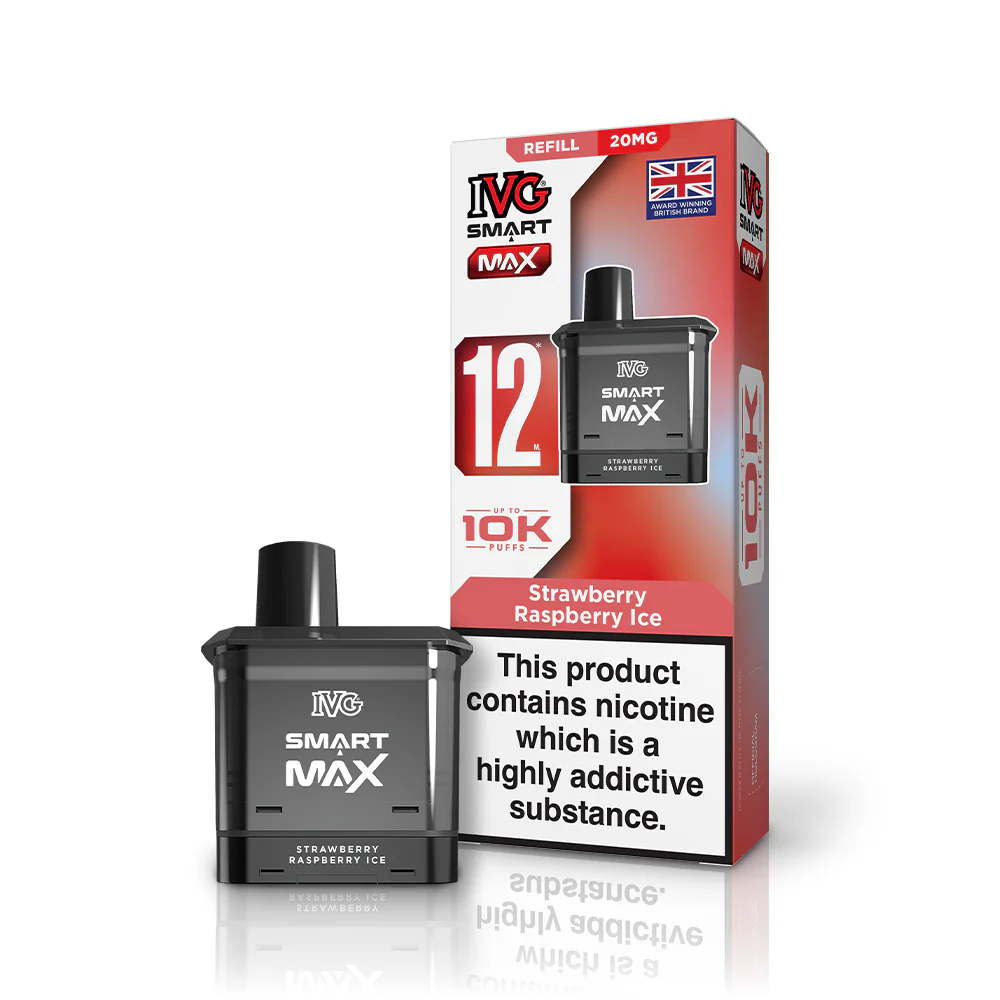 IVG Smart Max REFILL POD - Strawberry Raspberry Ice