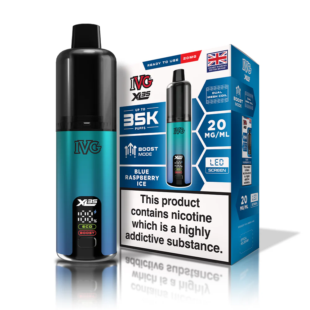 IVG XL35 STARTER KIT - Blue Raspberry Ice
