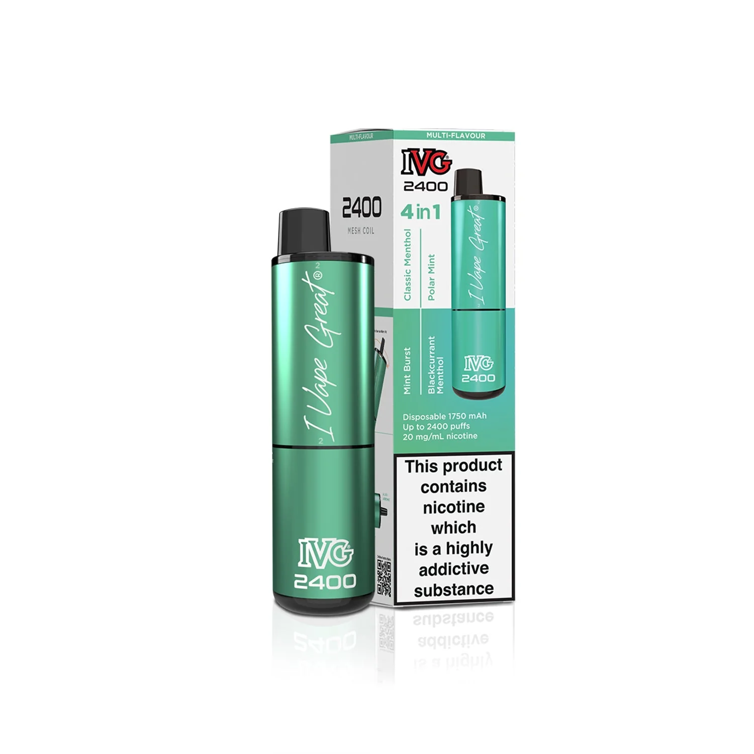 IVG 2400 4 in 1 Menthol Edition
