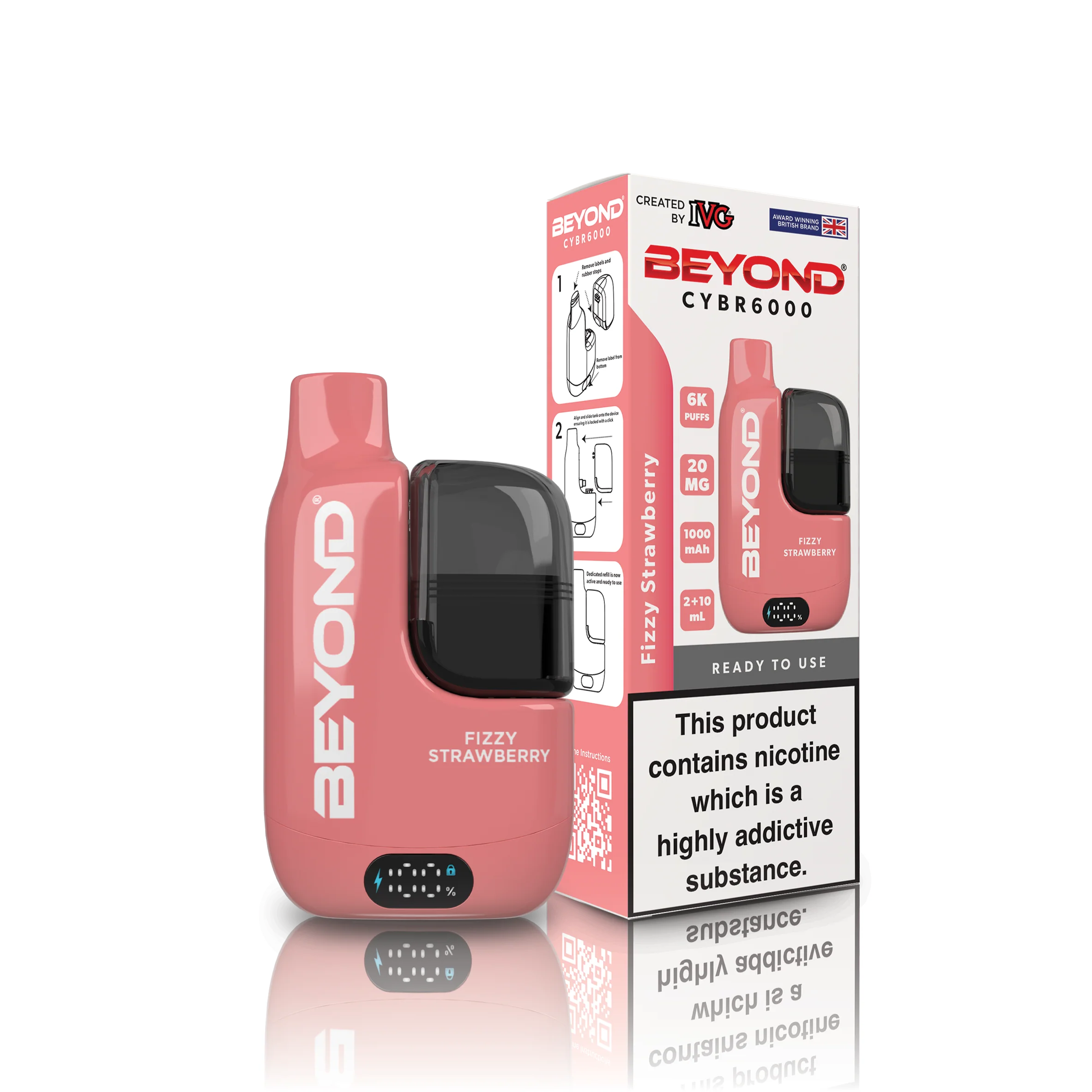 Beyond CYBR6000 Fizzy Strawberry