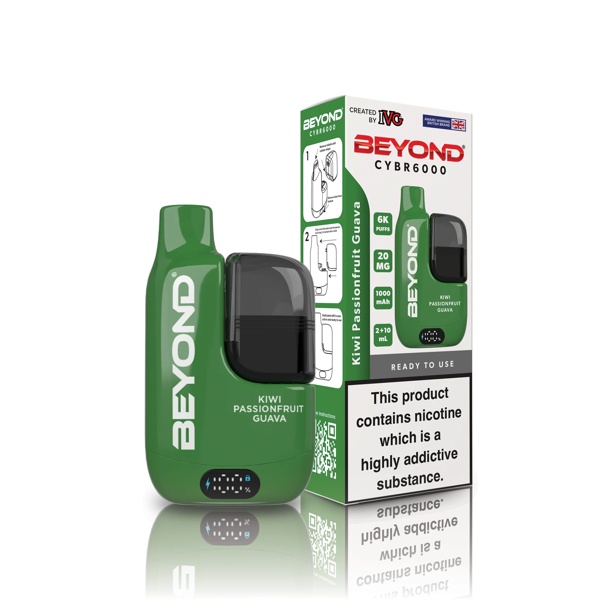 Beyond CYBR6000 Kiwi Passionfruit Guava